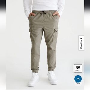 Aeropostale Men's Olive Cargo Jogger Pants SZ XL
